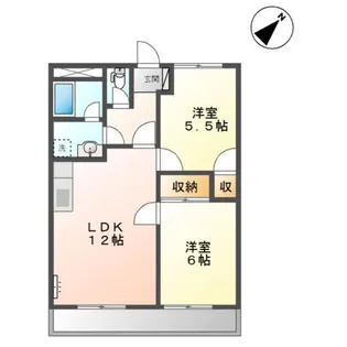 エスポワール21【1階】の間取り