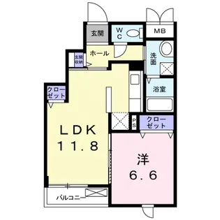 シーダーエース【3階】の間取り