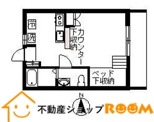 ハイデンスグリーン7【705号室】の間取り
