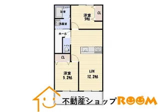 ガーデンテラス十連寺 A棟【203号室】の間取り