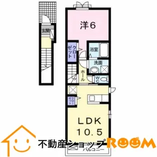 リコルドルーチェ【2階】の間取り