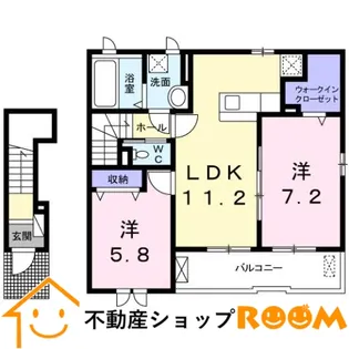 レイナ【2階】の間取り