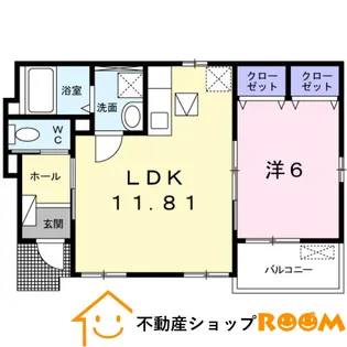 フォレスタ【1階】の間取り
