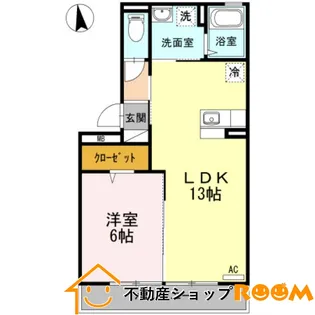 グランドールA棟【2階】の間取り