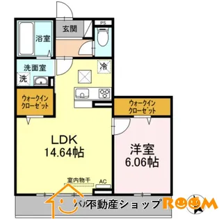 ダイワスイート【1階】の間取り