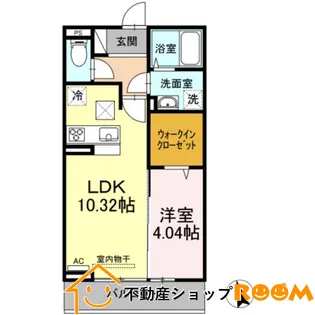 ダイワスイート【2階】の間取り