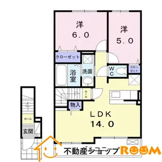 プラシード・フェリーチェ【2階】の間取り