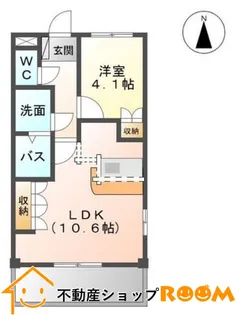 ラ・フォーレ日吉【1階】の間取り