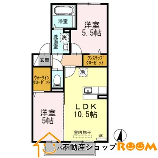 プレジール清楽【2階】の間取り