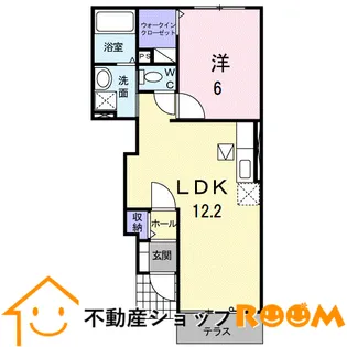 プリムローズC【1階】の間取り