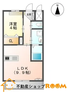 グランシェル【208号室】の間取り