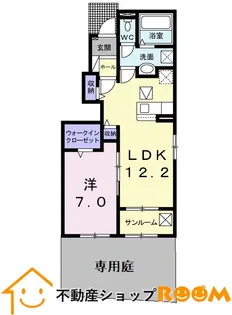 ネオタウンⅢ【1階】の間取り