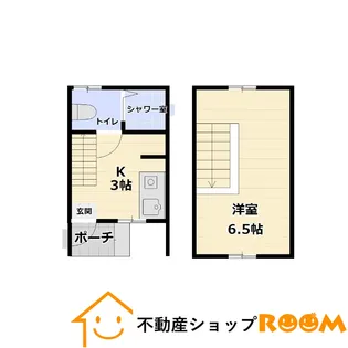 ikka吉田B【3号室】の間取り