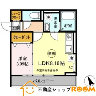 アコーデラ【3階】の間取り