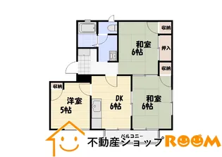 フレグランスけやき【D201号室】の間取り
