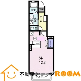 ブリアン【1階】の間取り