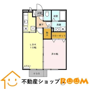 アヴァンセB【1階】の間取り