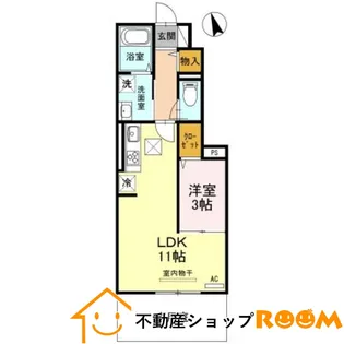 ラフレ【1階】の間取り