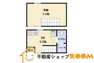ikka吉田C【1号室】の間取り