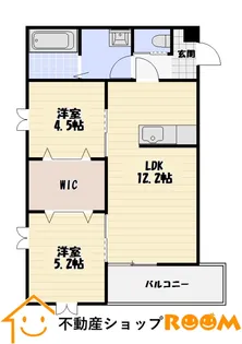 エマーブルⅣ【207号室】の間取り