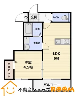 プレステージⅢ【102号室】の間取り