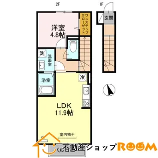 ラフレ【2階】の間取り