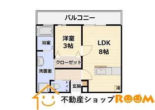 エマーブルⅣ【202号室】の間取り