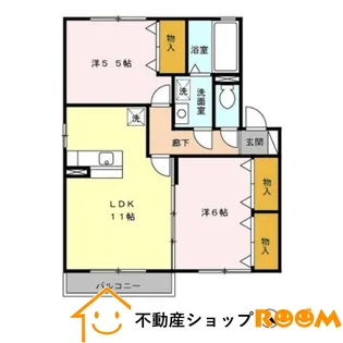 アルシオネ C棟【2階】の間取り