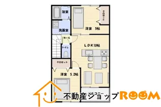 クレストガーデン蒲原C【202号室】の間取り