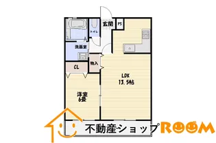 GRAND FORT 1【305号室】の間取り