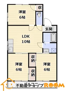 BRIZZⅣ【101号室】の間取り