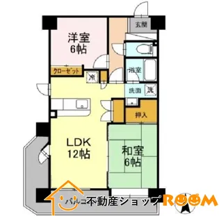 サンライトヒルズ広川【303号室】の間取り
