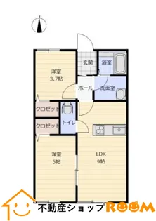 GRAND FORTⅢ【203号室】の間取り