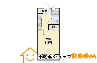 BRIZZ龍ケ原CANAL【301号室】の間取り