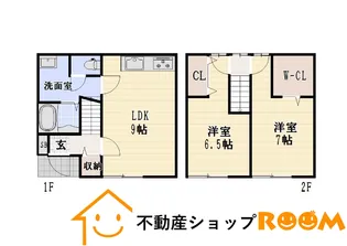 ikka本町【A2号室】の間取り