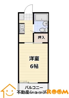 KENT広川Ⅱ【207号室】の間取り