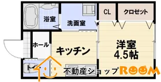 八女 STAR SQUARE East【202号室】の間取り