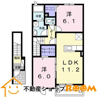 エトワール・フィラントⅡ【2階】の間取り