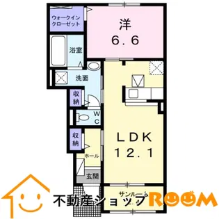プレシャス モカ【1階】の間取り