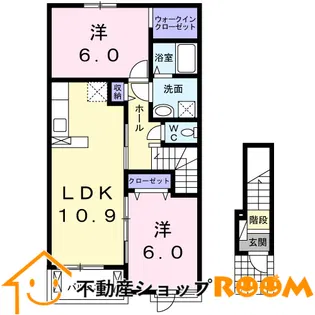 シャトー・プルミエール【2階】の間取り