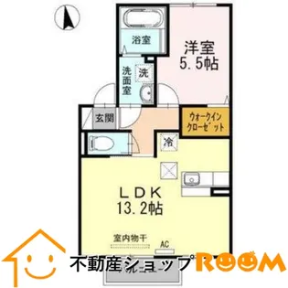 プランタンA棟【1階】の間取り