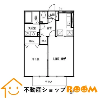 ドリームホープ【1階】の間取り