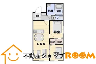 ガーデンテラス三橋【101号室】の間取り