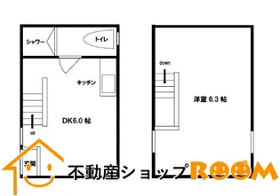 サンマリノ大木B【15号室】の間取り