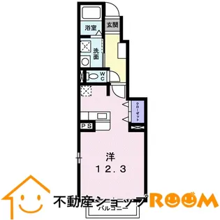 ジュネス【1階】の間取り