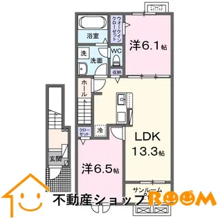 ピアマローネ【2階】の間取り
