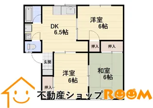 グリーンコーポ高田【4-1-A号室】の間取り