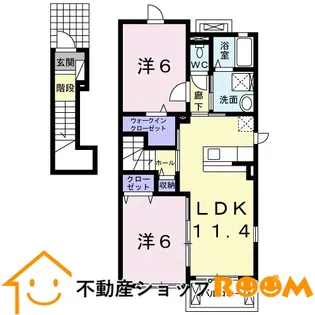 レジデンス・ネオⅢ【201号室】の間取り