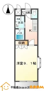 ルーセントソフィア【201号室】の間取り