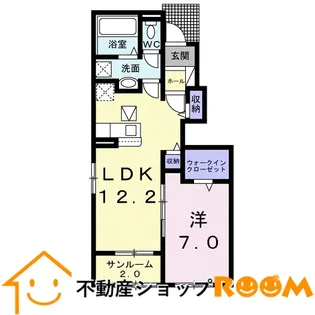 ピアビアンカ【1階】の間取り